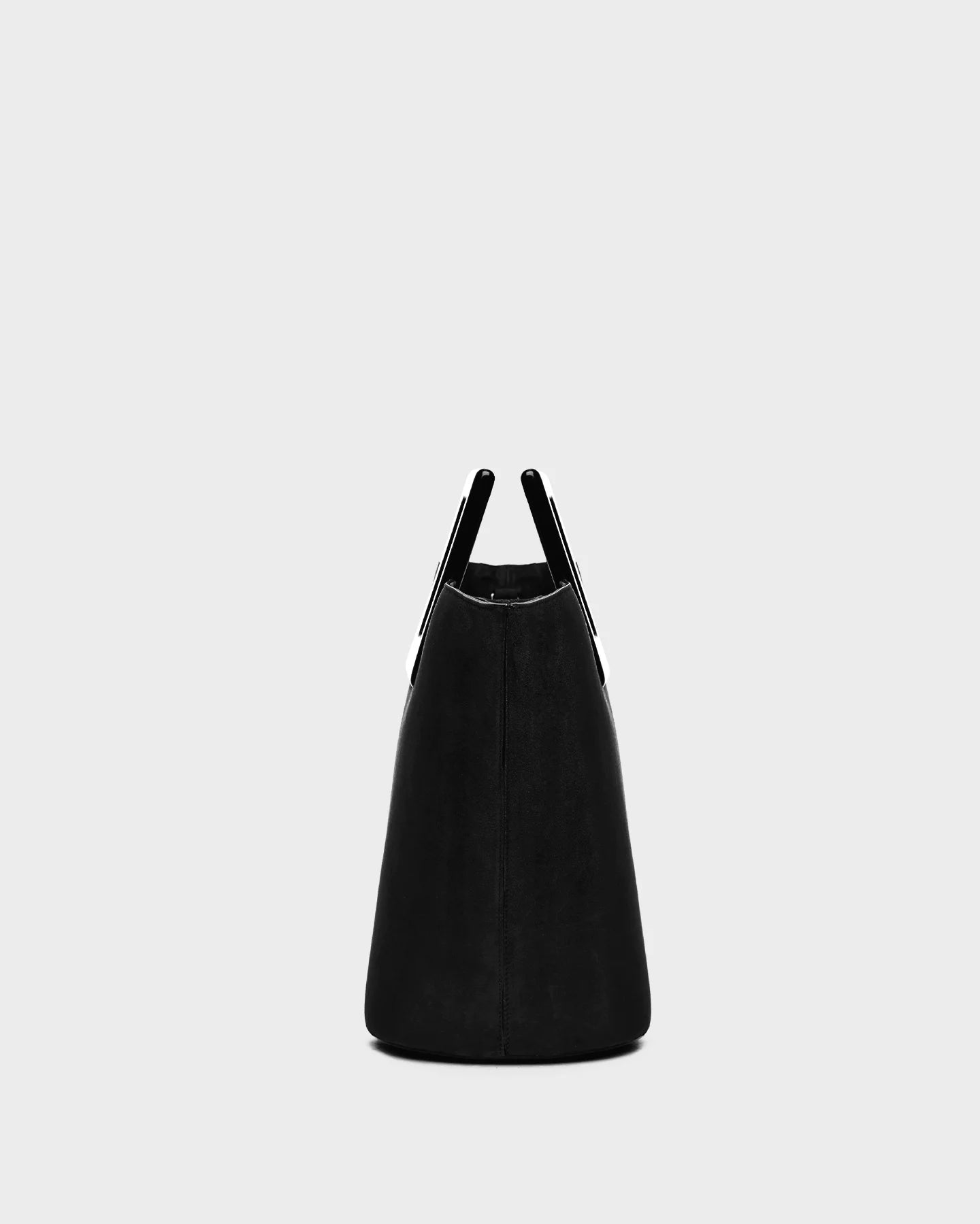 Mini Riviera In Black Suede side view