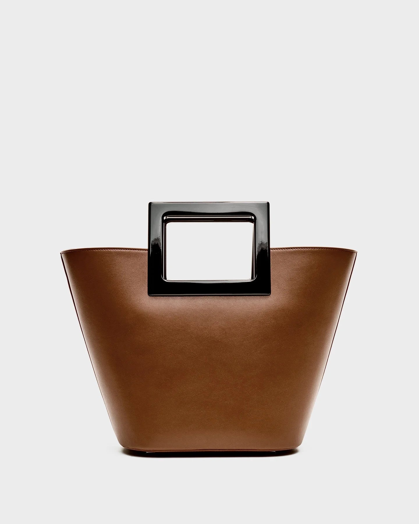 Mini Riviera In Caramel Leather straight view