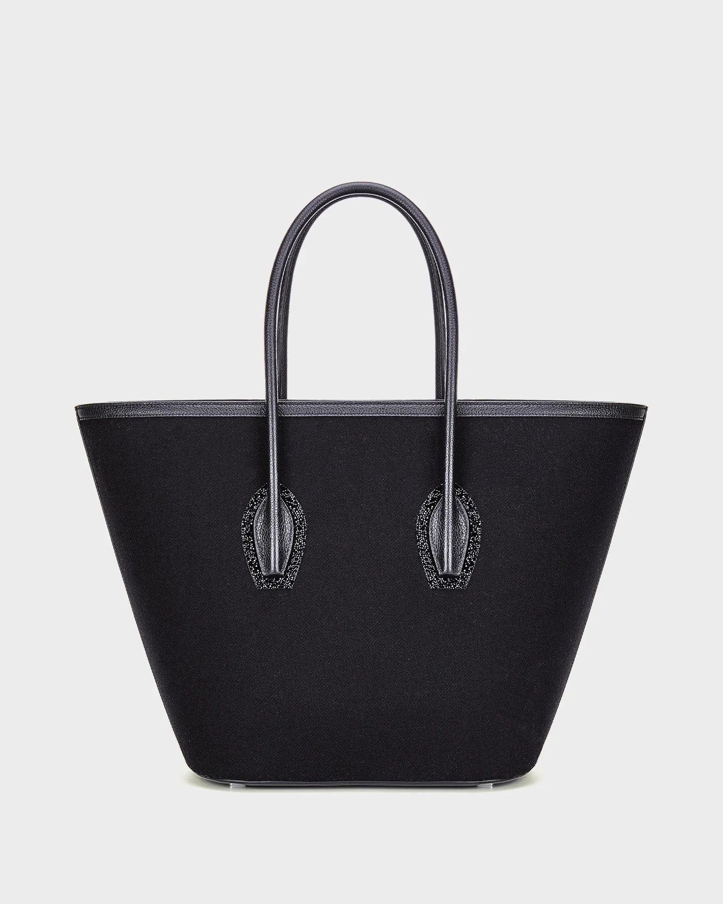 Porter In Black Wool straight view