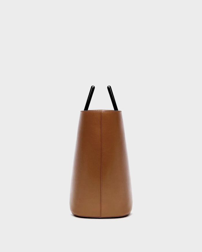 Riviera In Caramel Leather side view