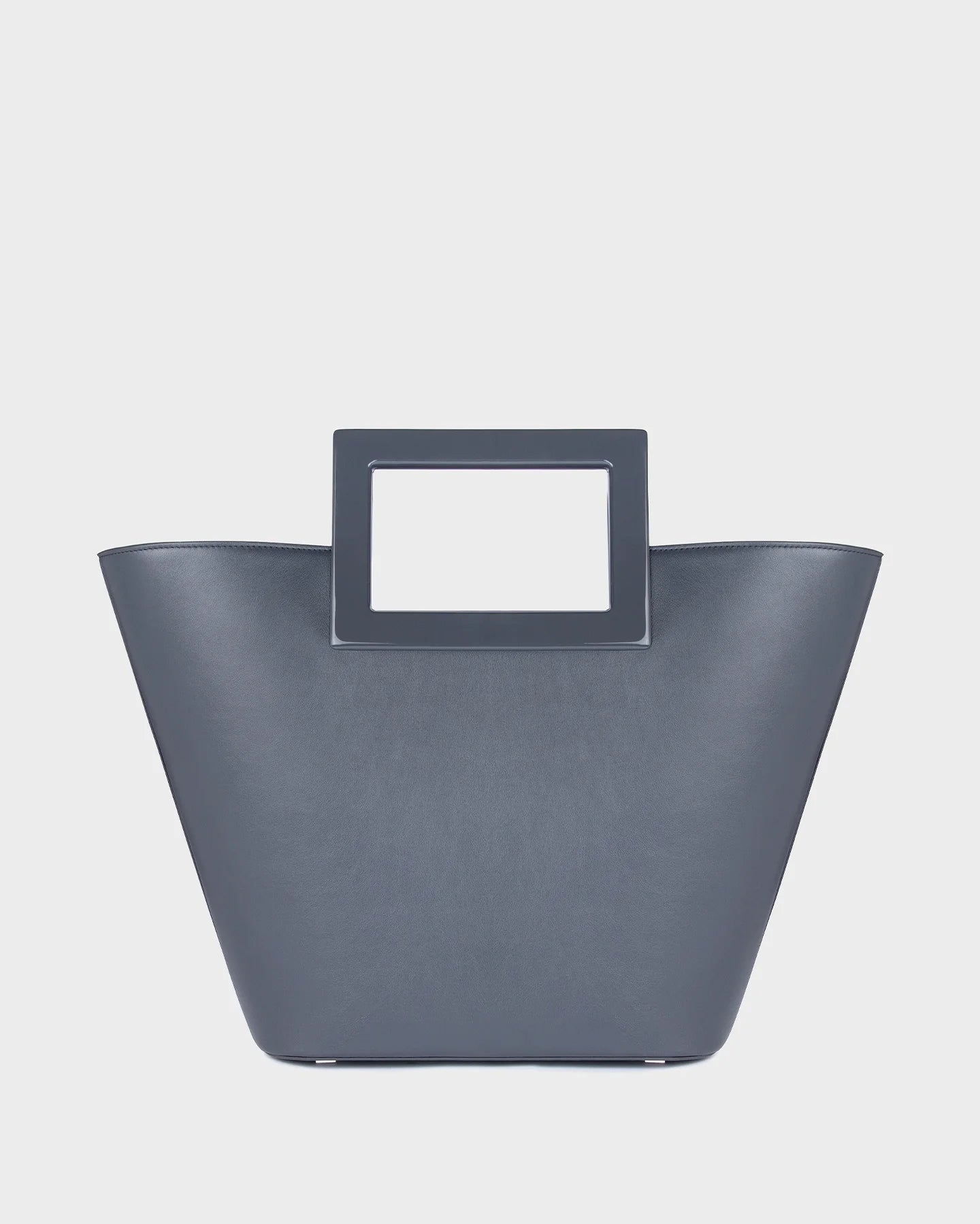 Riviera In Grey Leather straight view