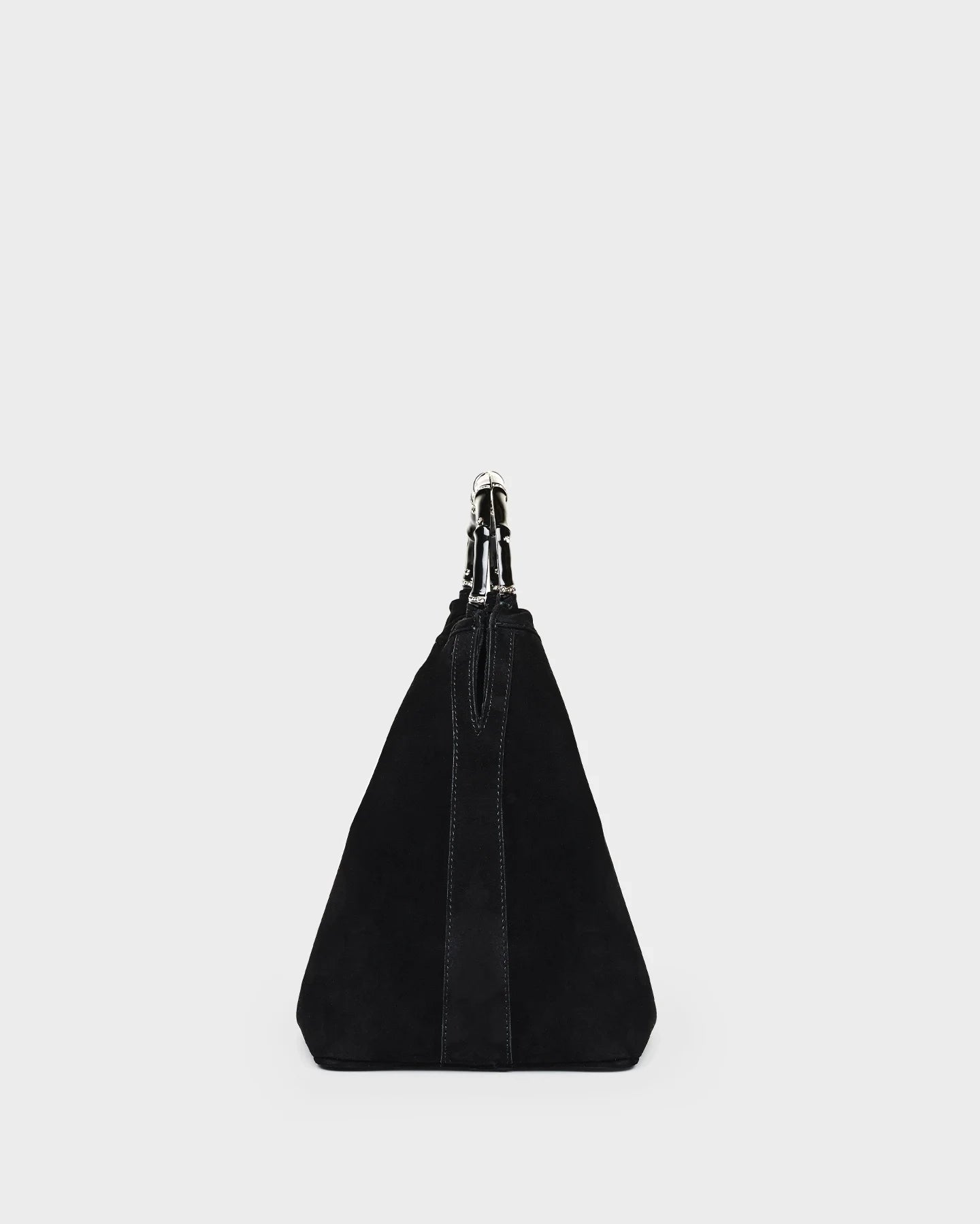 Sienna In Black Suede side view