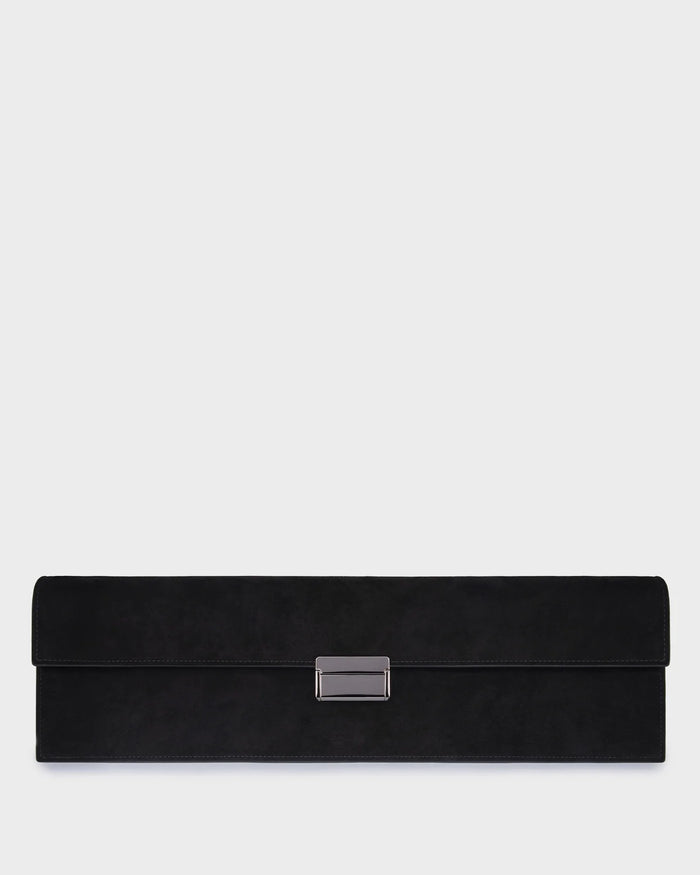 Skyler In Black Suede straight view