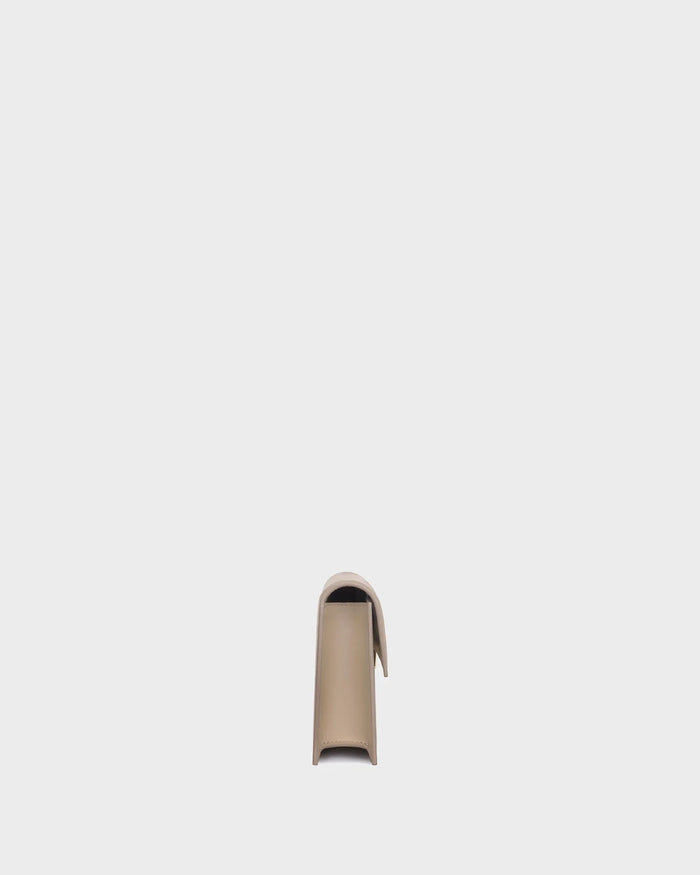 Skyler In Beige Suede side view