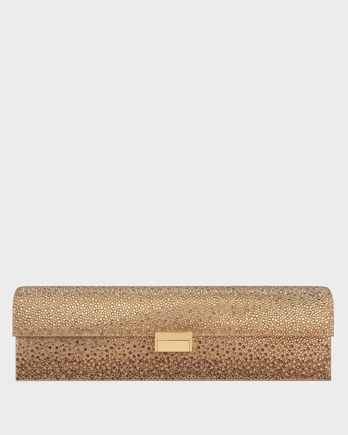 Skyler In Brown Ombre Crystal straight view