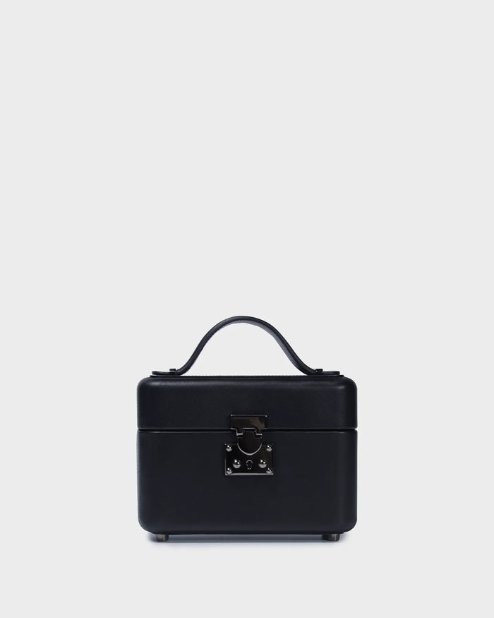 Venyx In Black Leather back view