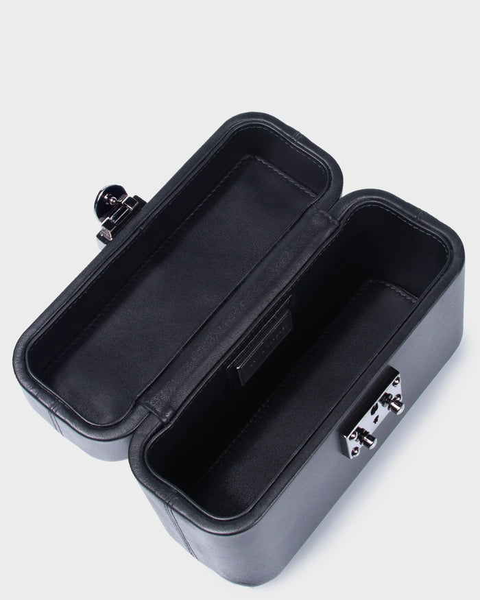 Venyx In Black Leather top view