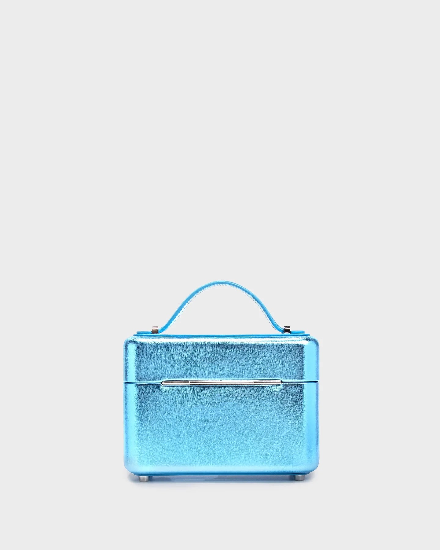 Venyx In Blue Metallic Leather back view