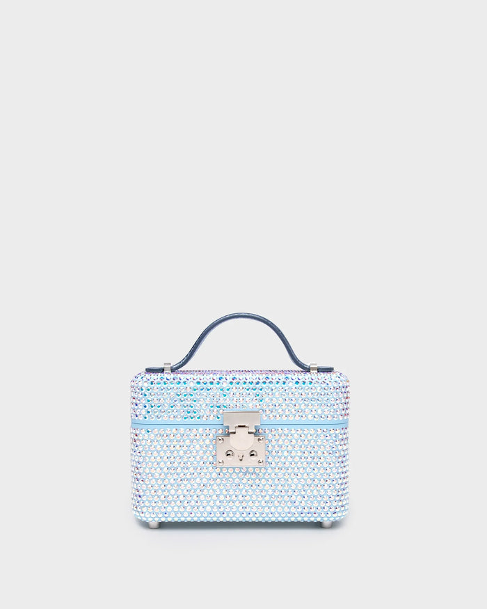 Venyx In Iridescent Crystal And Baby Blue straight view