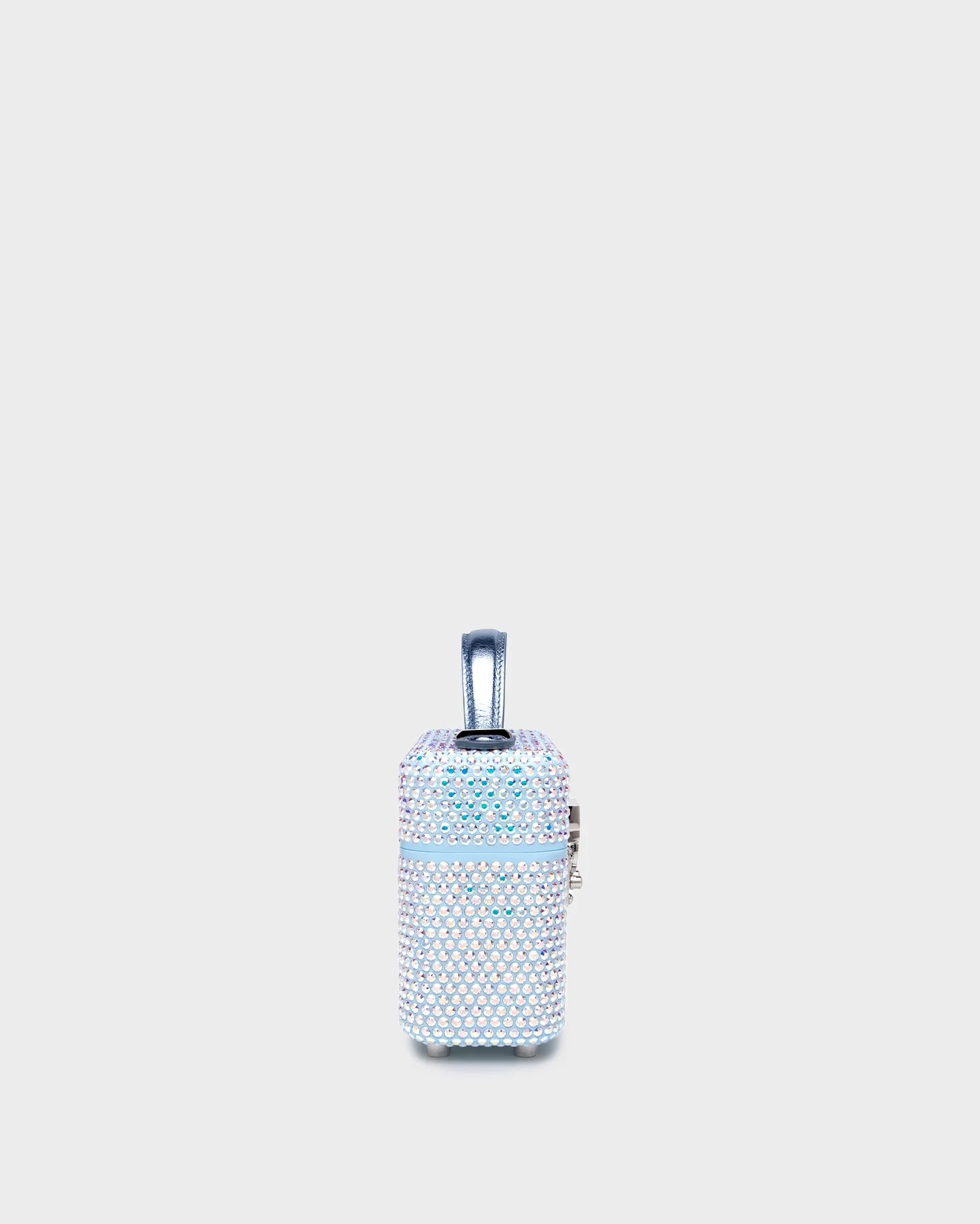 Venyx In Iridescent Crystal And Baby Blue side view