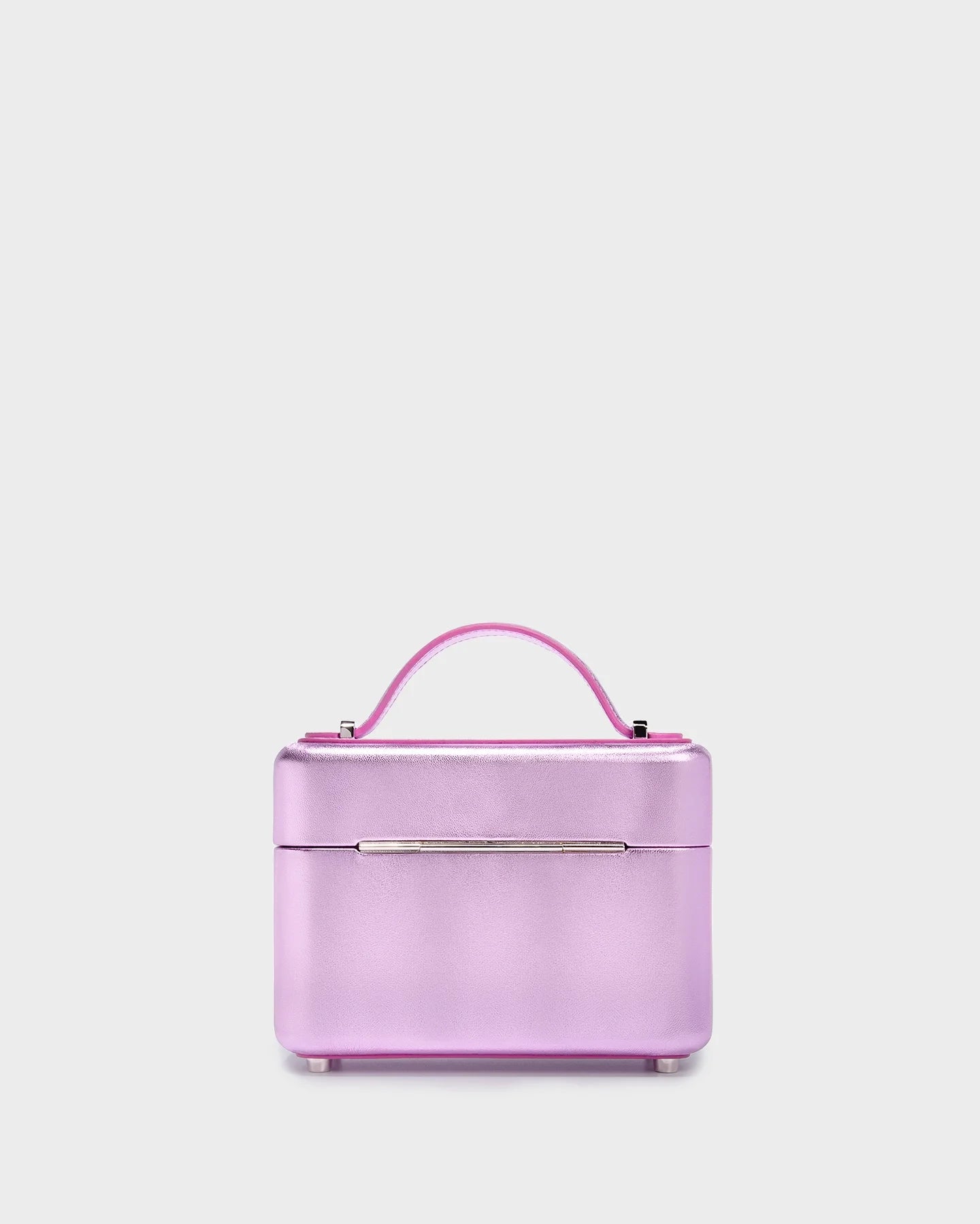 Venyx In Pink Metallic Leather back view