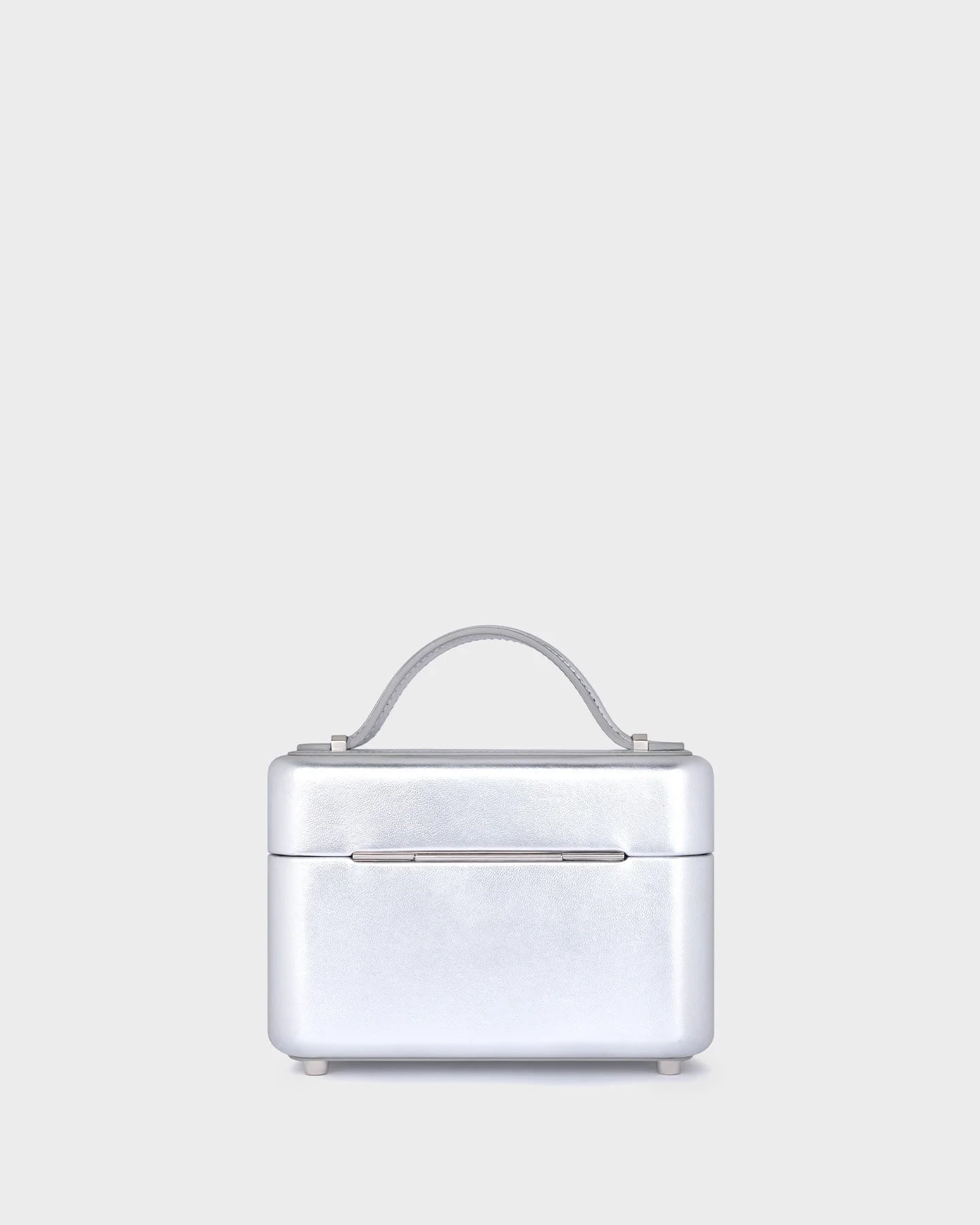 VENYX IN SILVER METALLIC LEATHER