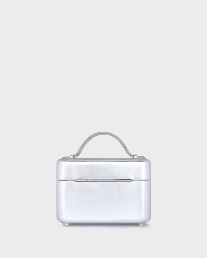 VENYX IN SILVER METALLIC LEATHER