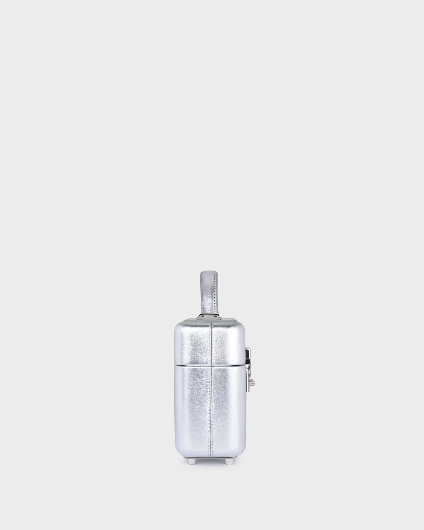 VENYX IN SILVER METALLIC LEATHER
