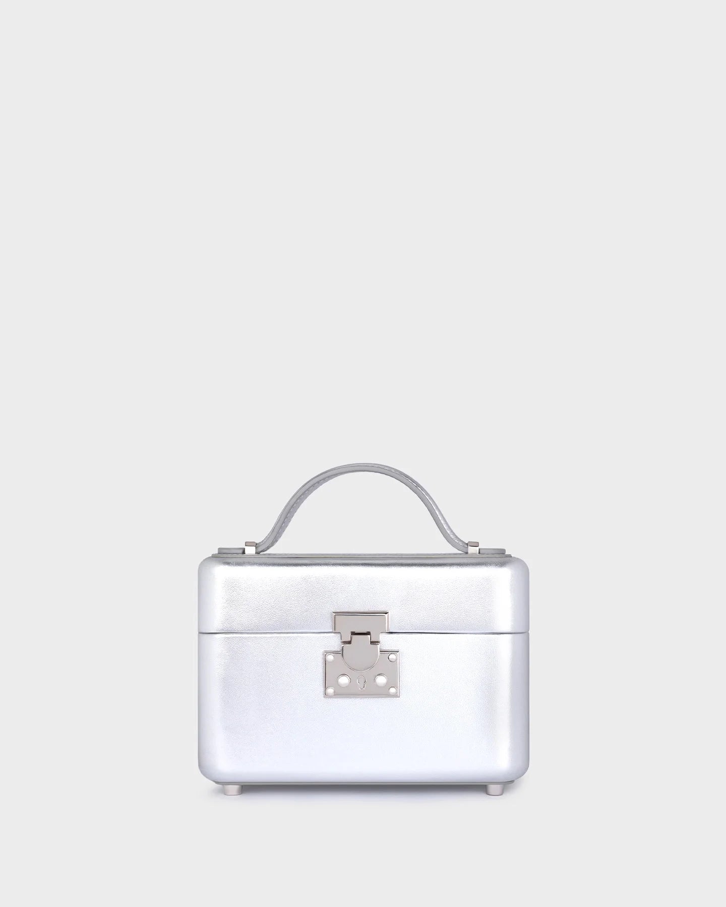 VENYX IN SILVER METALLIC LEATHER