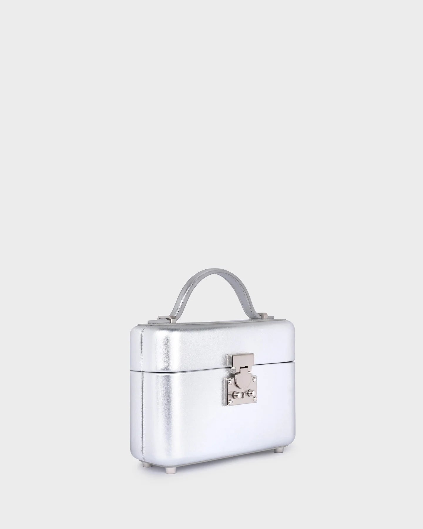 VENYX IN SILVER METALLIC LEATHER