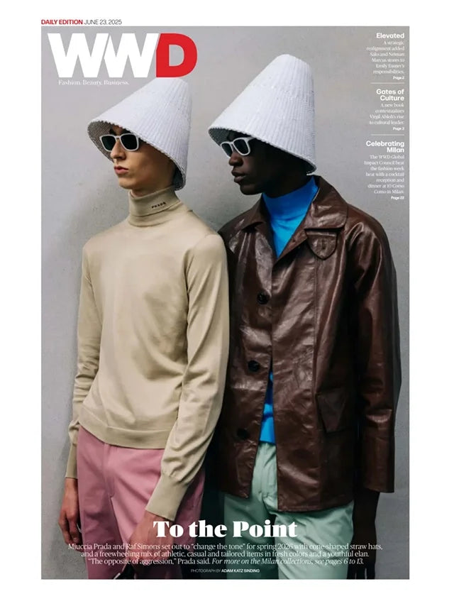 Cover of Women's Wear Daily magazine, June 2025 issue, luxury fashion feature